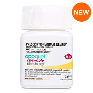 Apoquel for dogs 16 mg deals 100 tablets